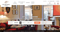 Desktop Screenshot of hotel-churchill.fr