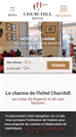 Mobile Screenshot of hotel-churchill.fr